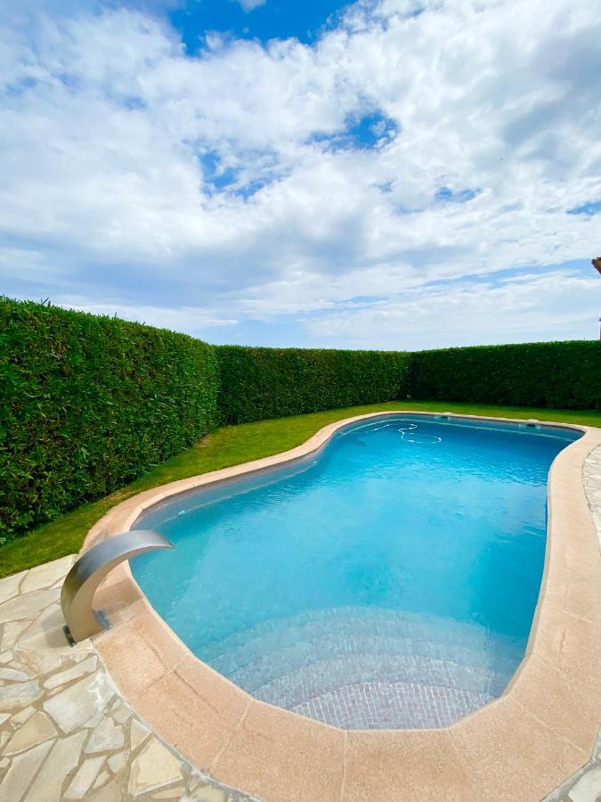 Villa Piscine Avec Magnifique Vue Mer Panoramique Biot Bagian luar foto